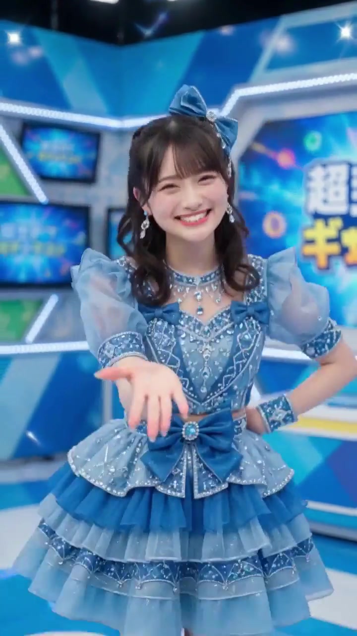 歌いながら胸を出すアイドル