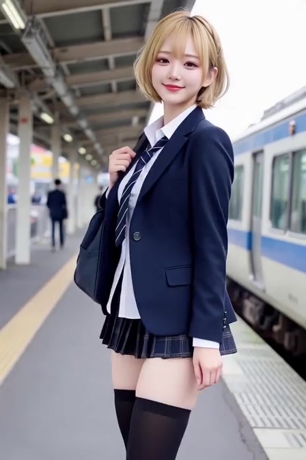 超ミニスカハミ尻清楚ギャル💖