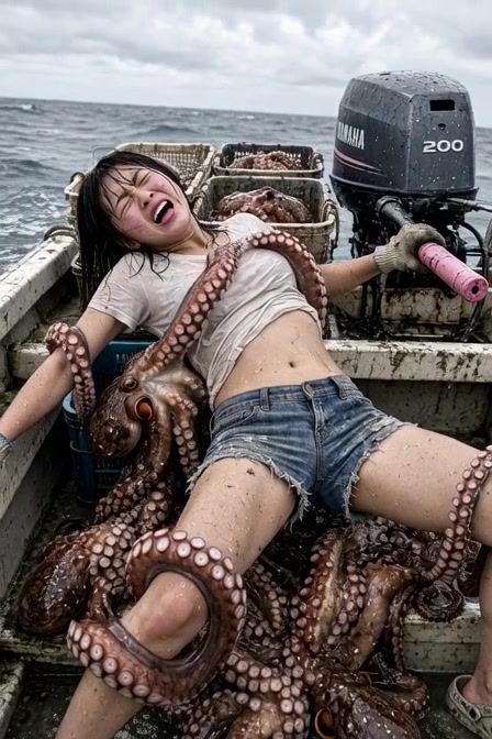タコ漁(失敗)