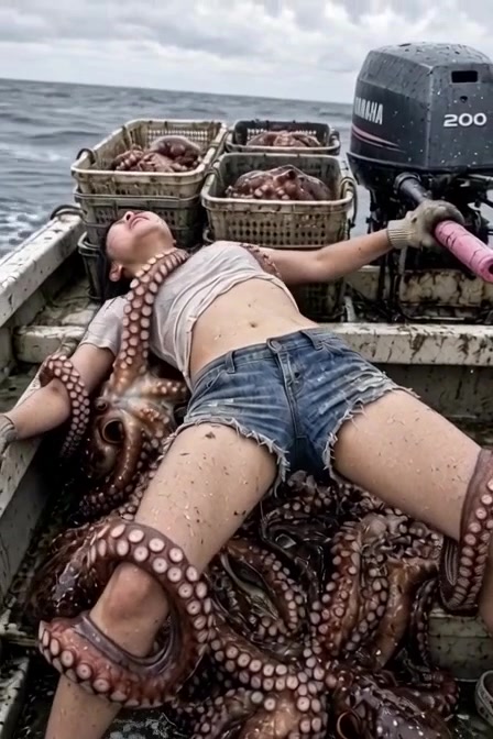 タコ漁(失敗)
