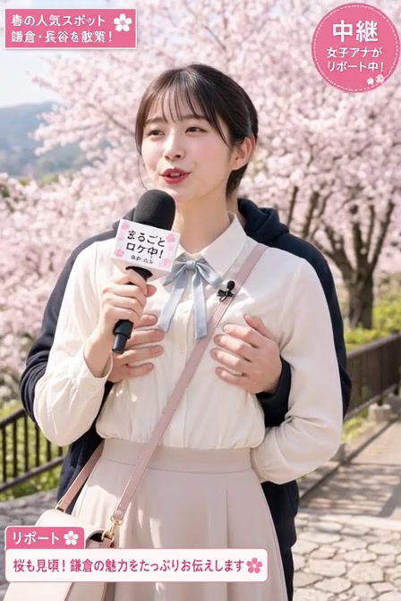 透明人間男女子アナにセクハラ
