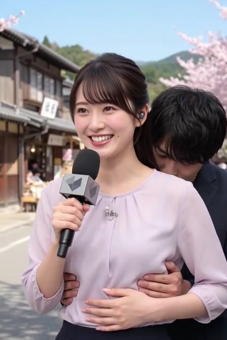 女子アナ透明人間
