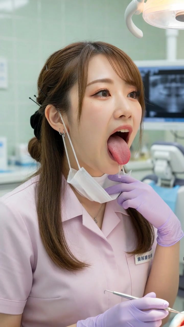 歯科衛生士さんのよだれ❤︎
